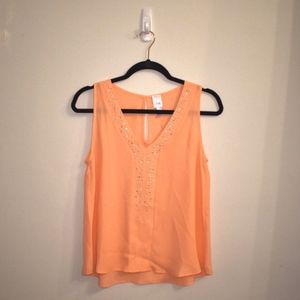 Francescas Peach / Light Coral Blouse Top